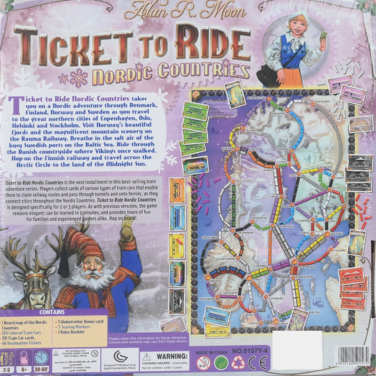 Ticket To Ride First Journey Board Game