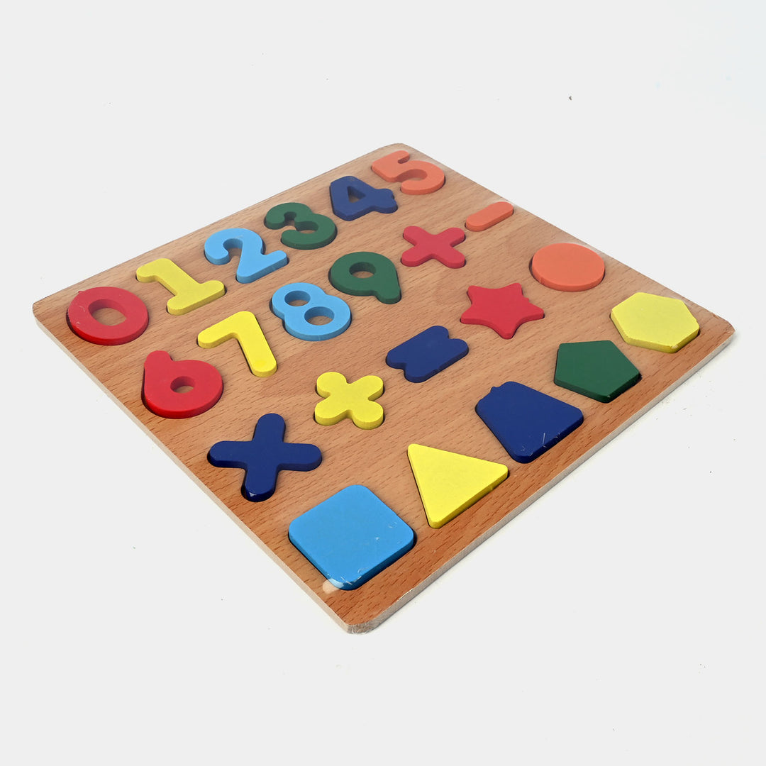 Wooden Puzzle Toy Set For Kids