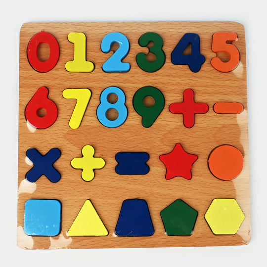 Wooden Puzzle Toy Set For Kids