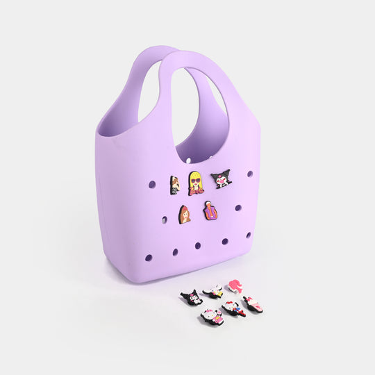 EVA Silicone Accessory Tote Bag/Travel Handbag