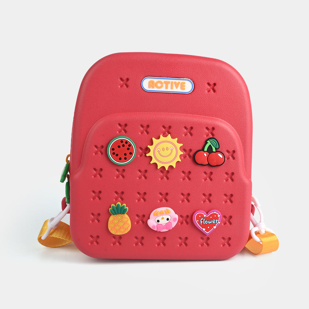 Kids' EVA Charm Silicone Backpack