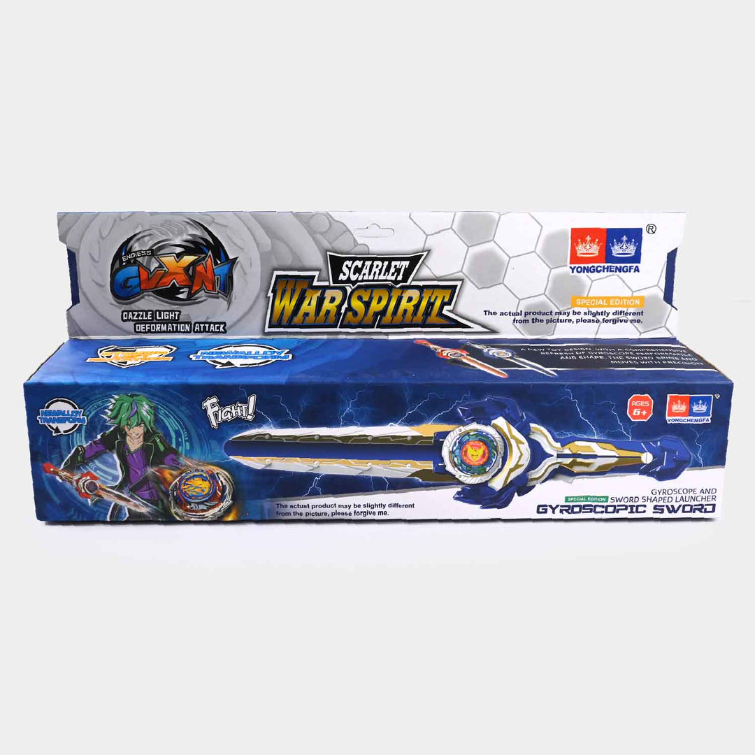 Gyroscope & Sword Shaped Launcher