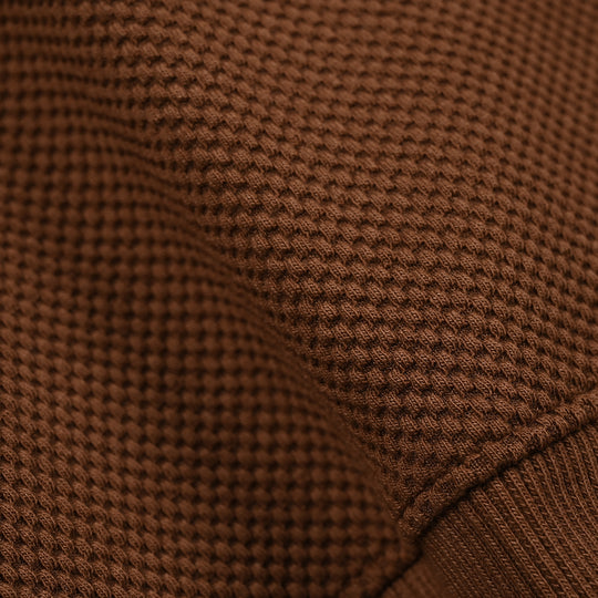 Infant Boys Popcorn Sweat Shirt Usa - Brown