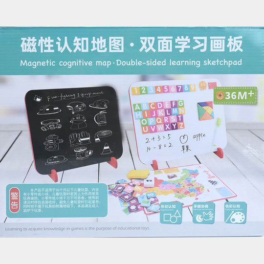 Magnetic Cognitive Map & Double-Sided Learning Sketchpad