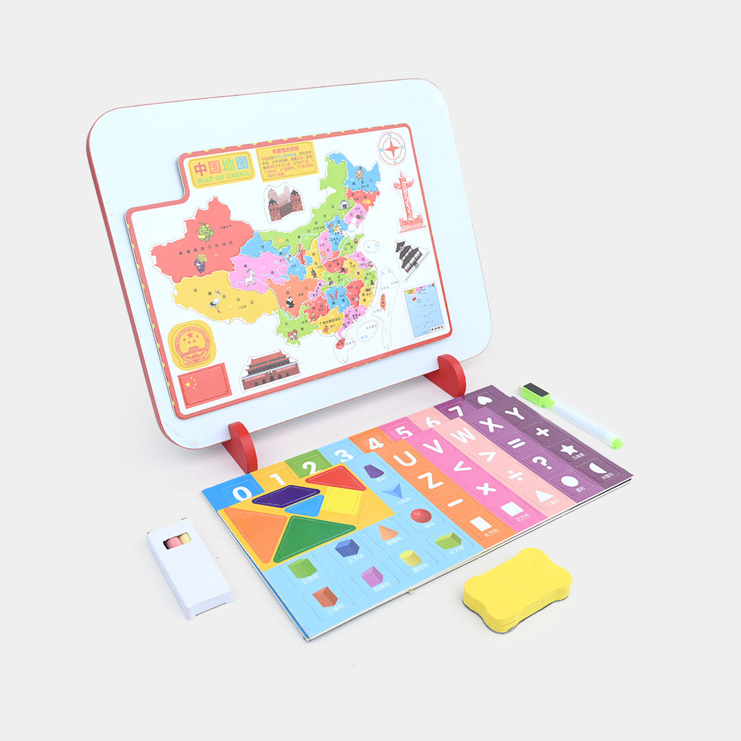 Magnetic Cognitive Map & Double-Sided Learning Sketchpad