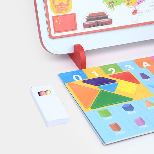 Magnetic Cognitive Map & Double-Sided Learning Sketchpad