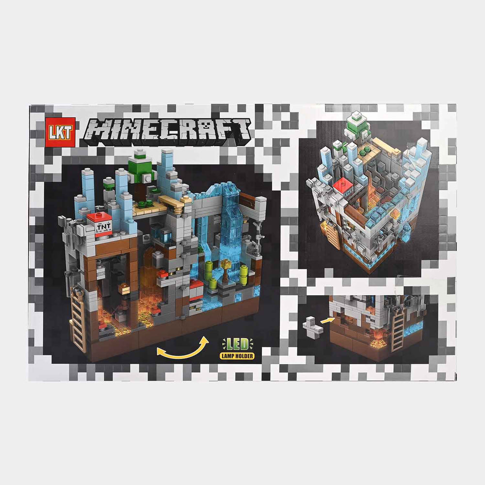 Minecraft Block Set With Light 798PCs For Kids