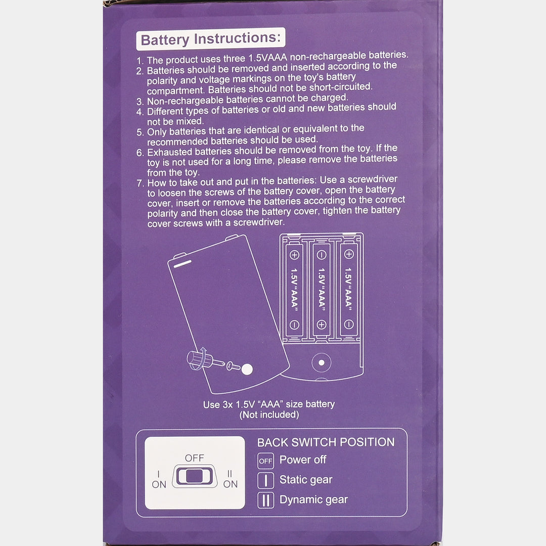 Multifunctional Electric Toy with Light & Sound