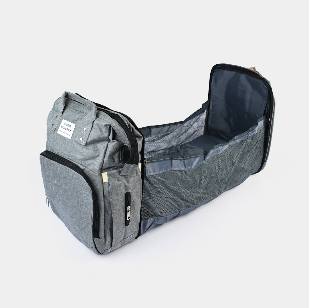 Portable Folding Baby Bed and Baby Bag Backpack