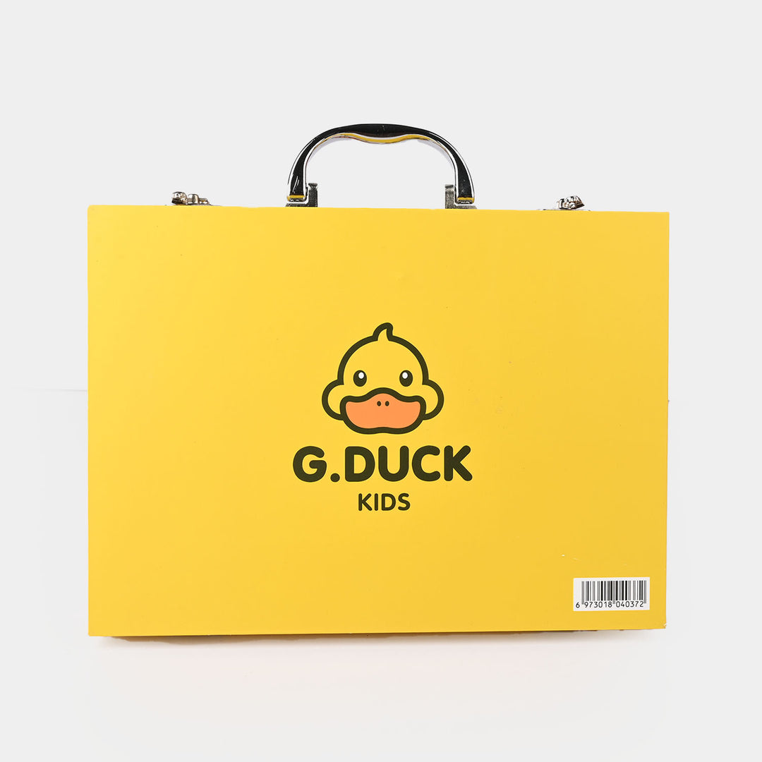 Color Kit 67PCs Duck Design Case for Kids