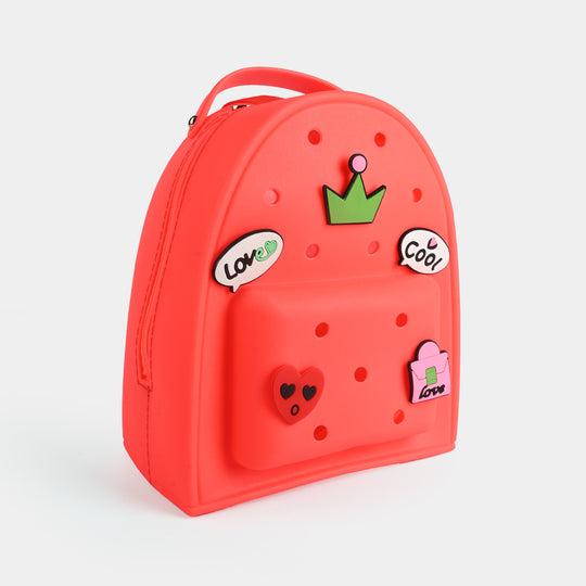 Kids' EVA Charm Silicone Backpack