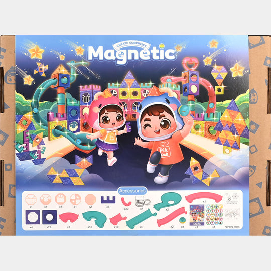 Magnetic Blocks With Light | 111PCs