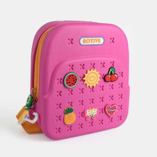 Kids' EVA Charm Silicone Backpack