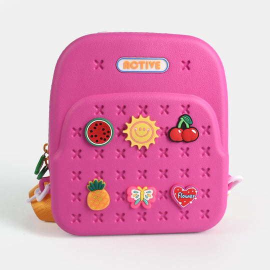 Kids' EVA Charm Silicone Backpack
