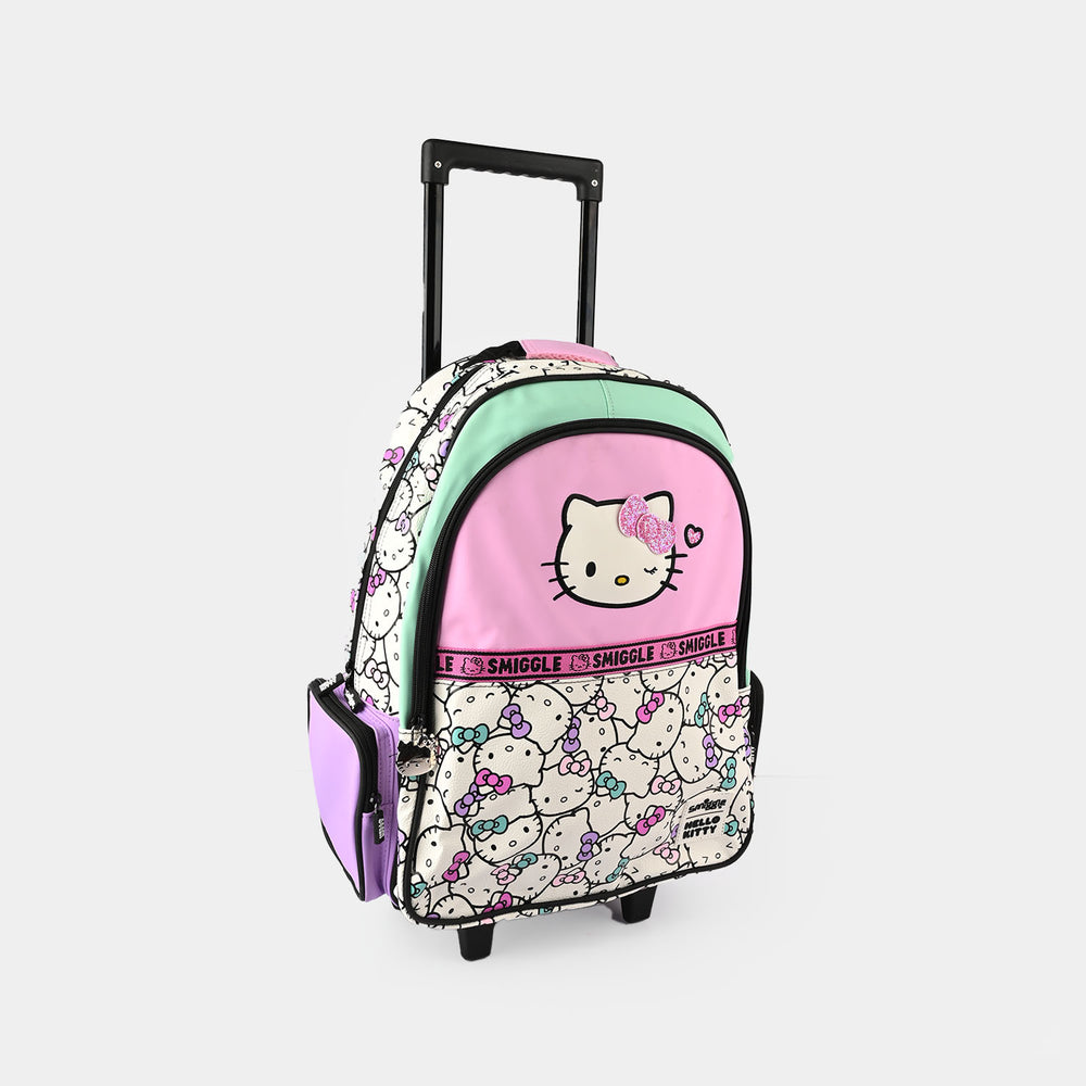 Smiggle Rolling Backpack/Trolley Bag for Kids