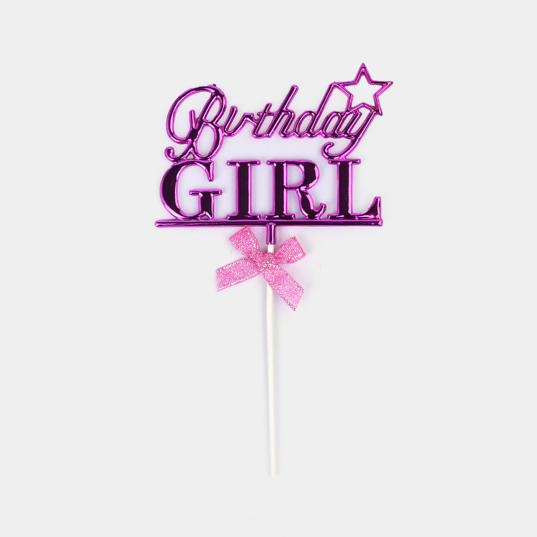 Birthday Girl Cake Topper