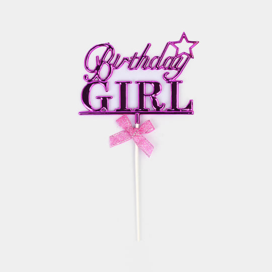 Birthday Girl Cake Topper