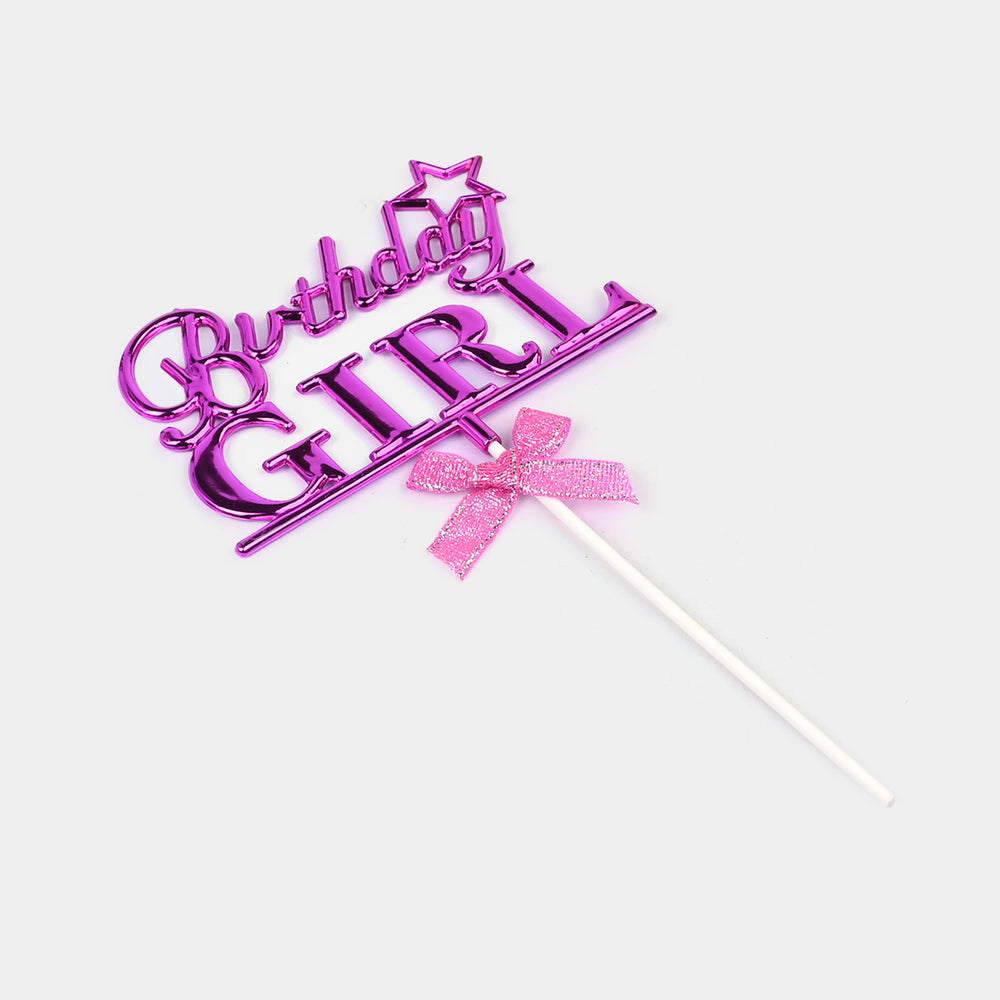 Birthday Girl Cake Topper