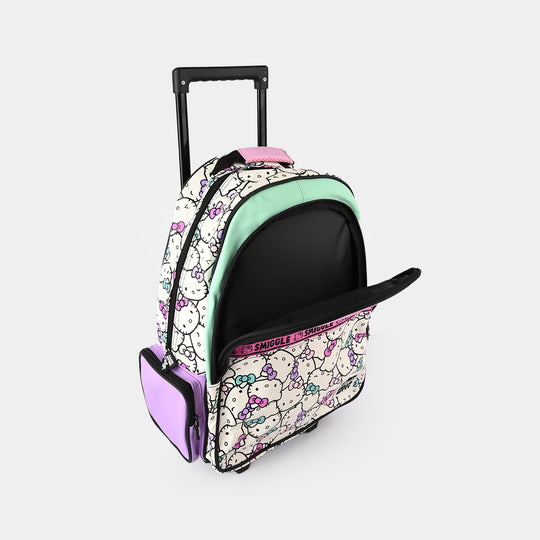 Smiggle Rolling Backpack/Trolley Bag for Kids