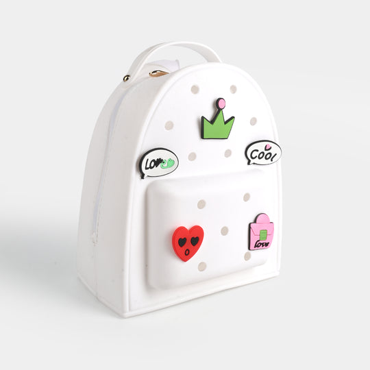 Kids' EVA Charm Silicone Backpack