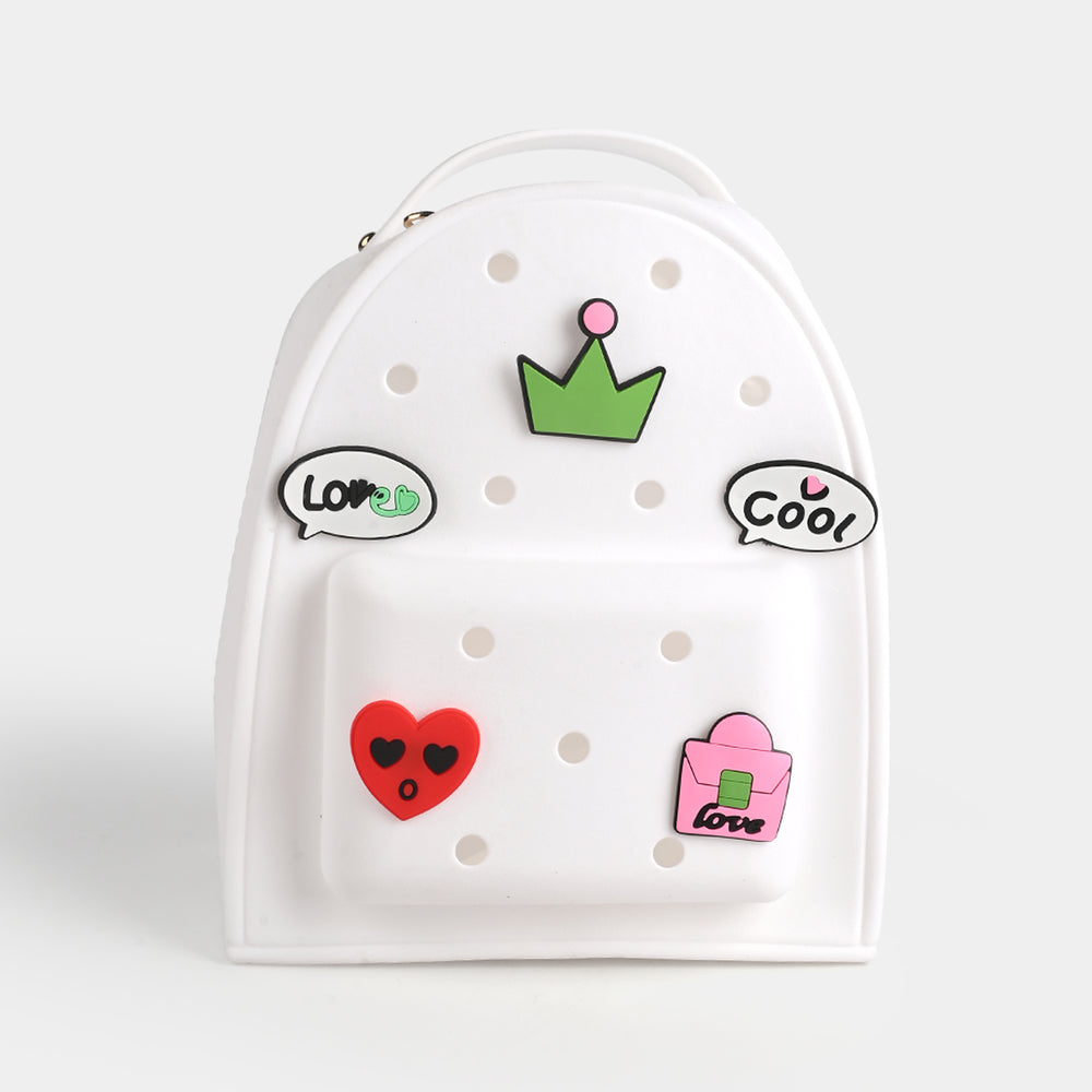 Kids' EVA Charm Silicone Backpack