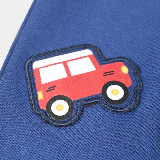 Infant Boys Cotton Terry Sleeping Pyjama Cars-N.Peony