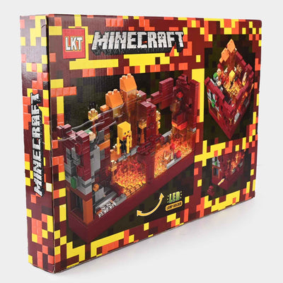 Minecraft Block Set With Light 588PCs For Kids