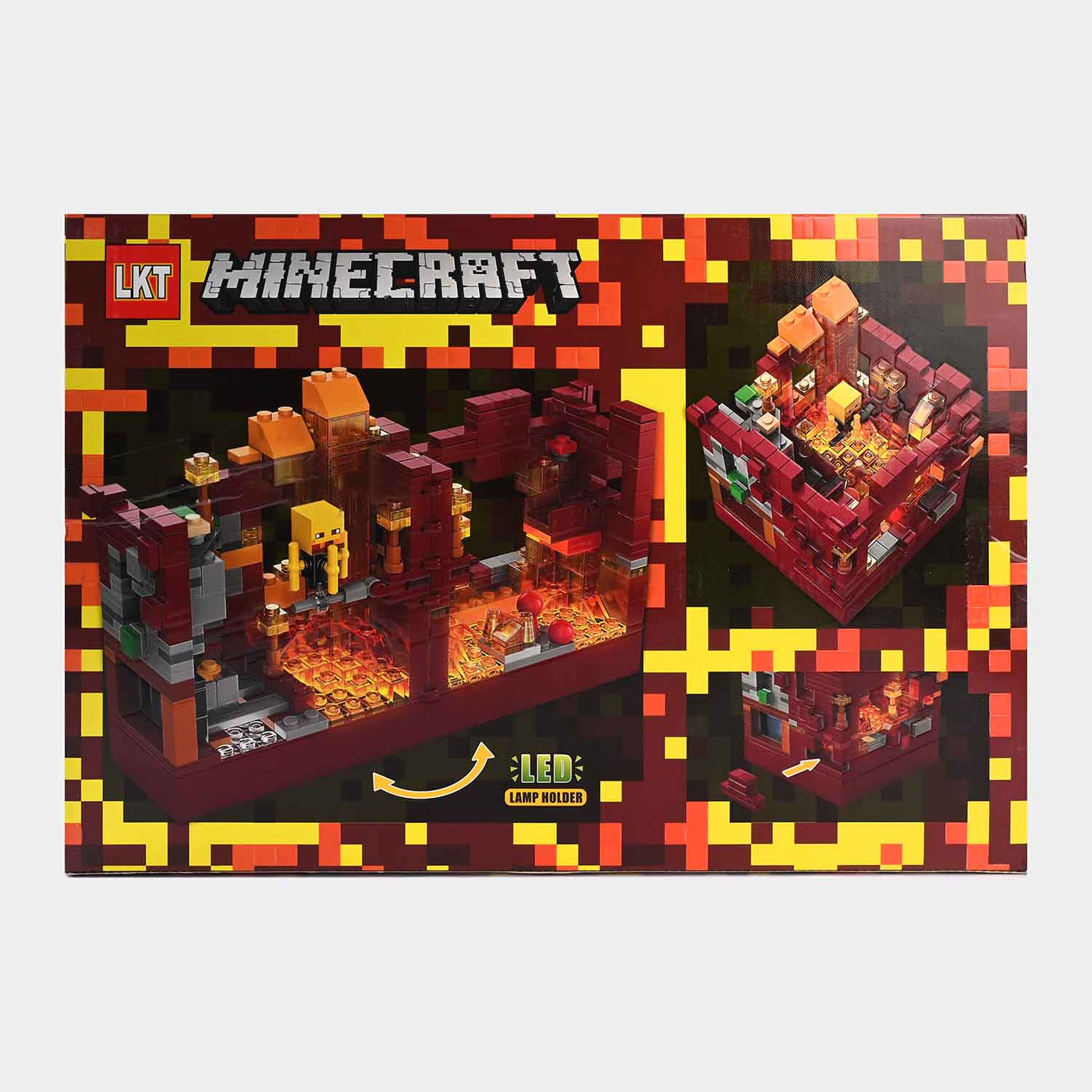 Minecraft Block Set With Light 588PCs For Kids