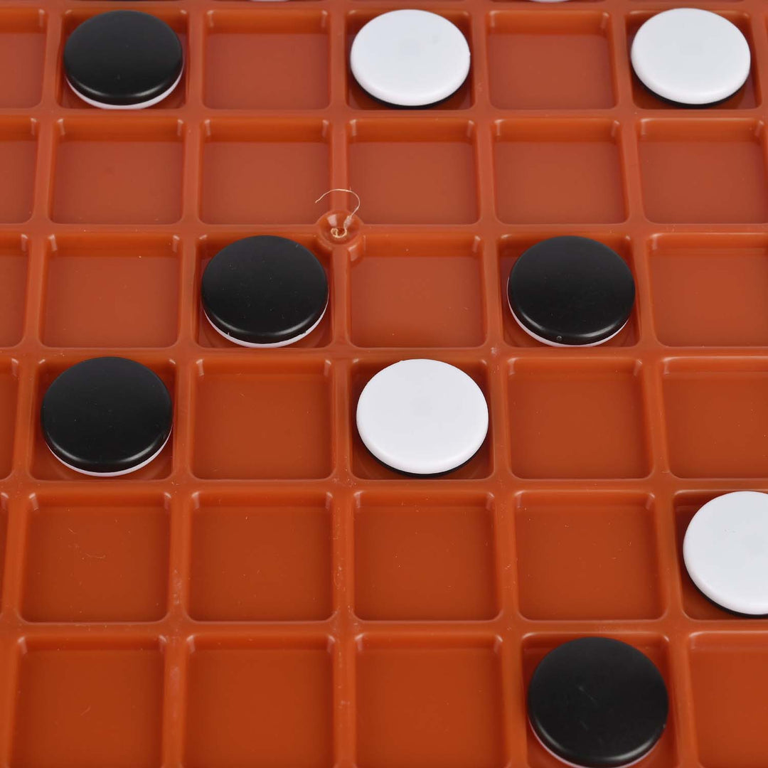 Puzzle Flip Checkers Board Game for Kids