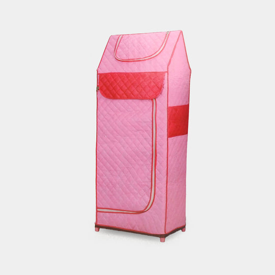 Folding Cottage Wardrobe | Pink