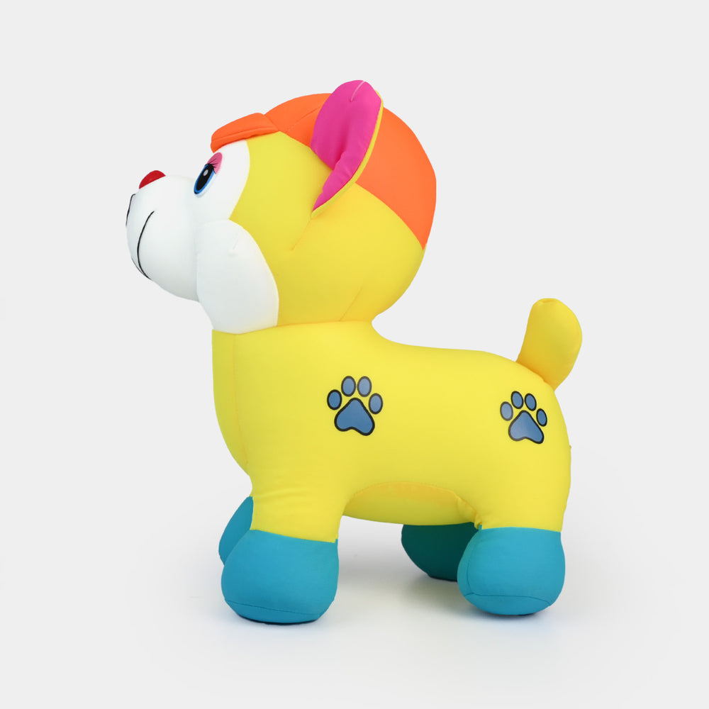 Soft Bean Cute Dog with Cap Toy