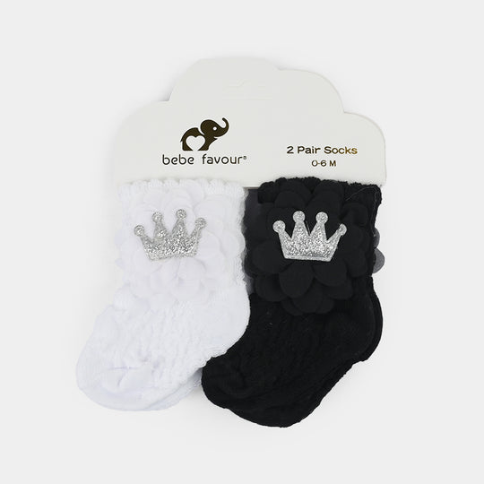 Infant Fancy Socks 2 Pairs