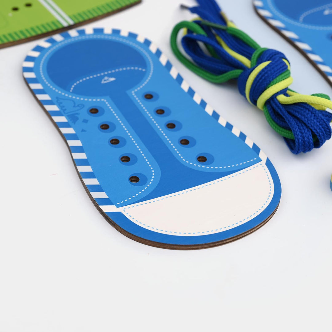 Wooden Lacing Game (4 in 1)