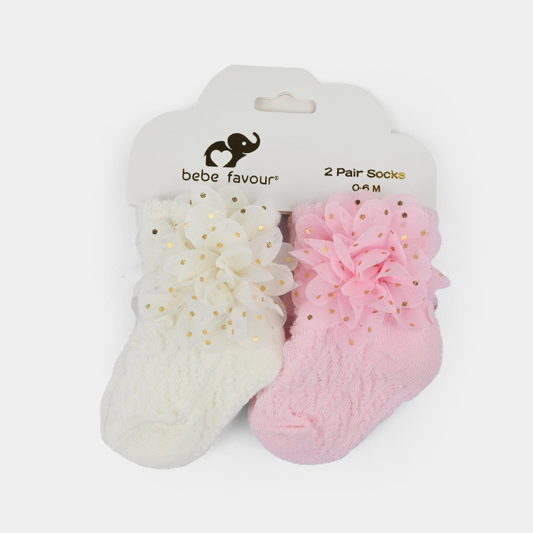 Infant Fancy Socks 2 Pairs