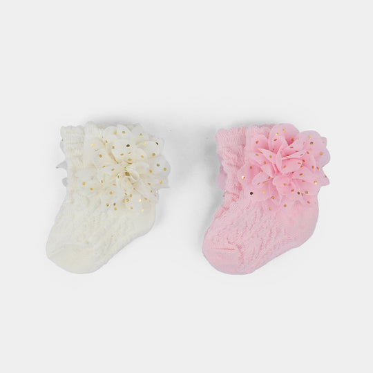 Infant Fancy Socks 2 Pairs