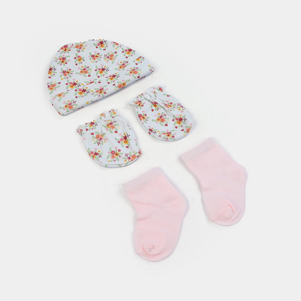 Kids Cap/Hat, Socks & Mittens Set