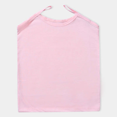 Girls PC Jersey Cami Basic 2 Pcs-Pink/White