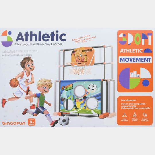 Basketball & Football 2In1 Game