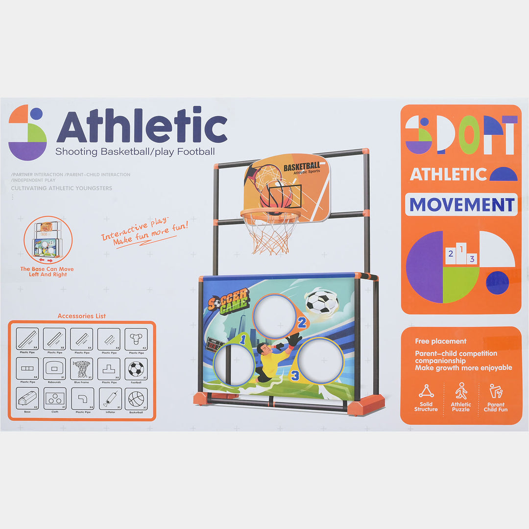 Basketball & Football 2In1 Game