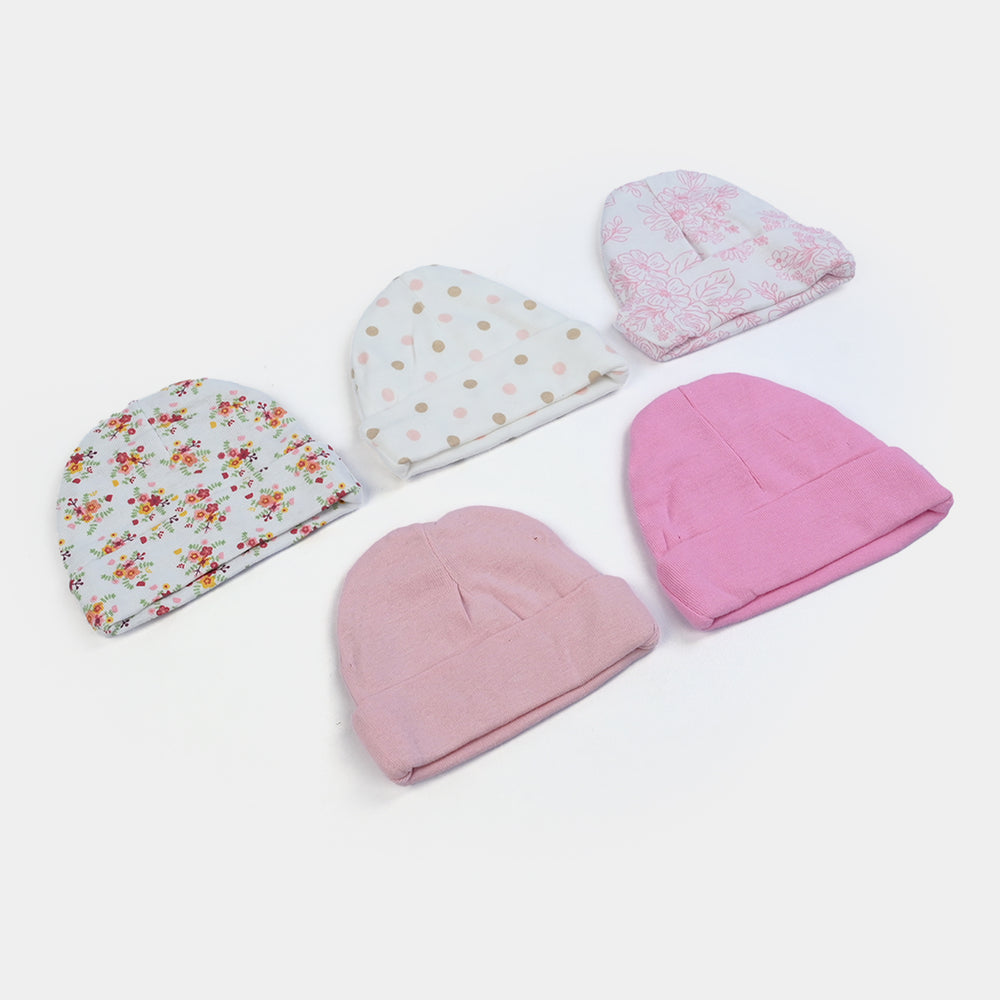 Infant Cap/Hat Set 5Pcs