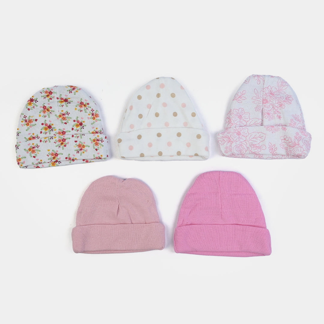 Infant Cap/Hat Set 5Pcs