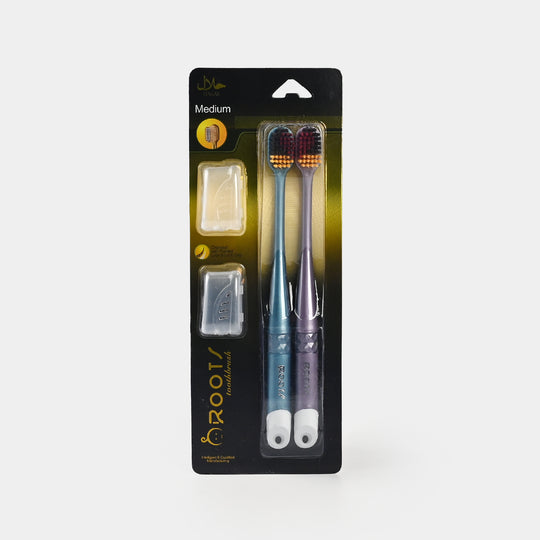 Twin Pack Pointed Filaments Toothbrush