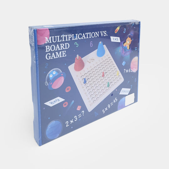 Wooden Multiplication VS. Board Game