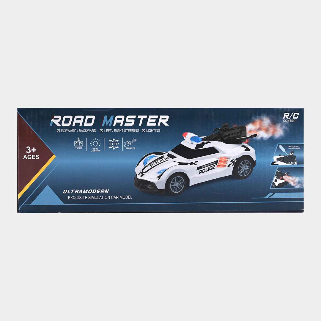 Remote Control 5 Function Police Car For Kids