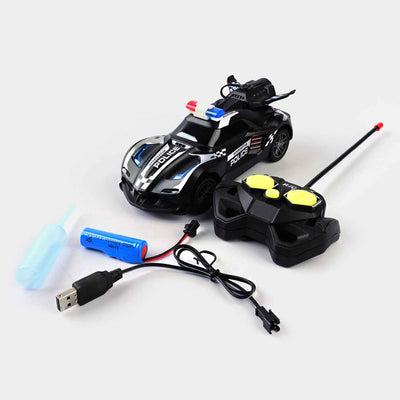 Remote Control 5 Function Police Car For Kids