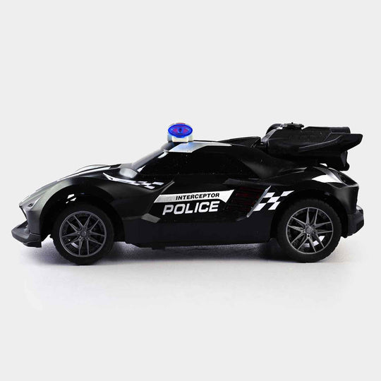 Remote Control 5 Function Police Car For Kids