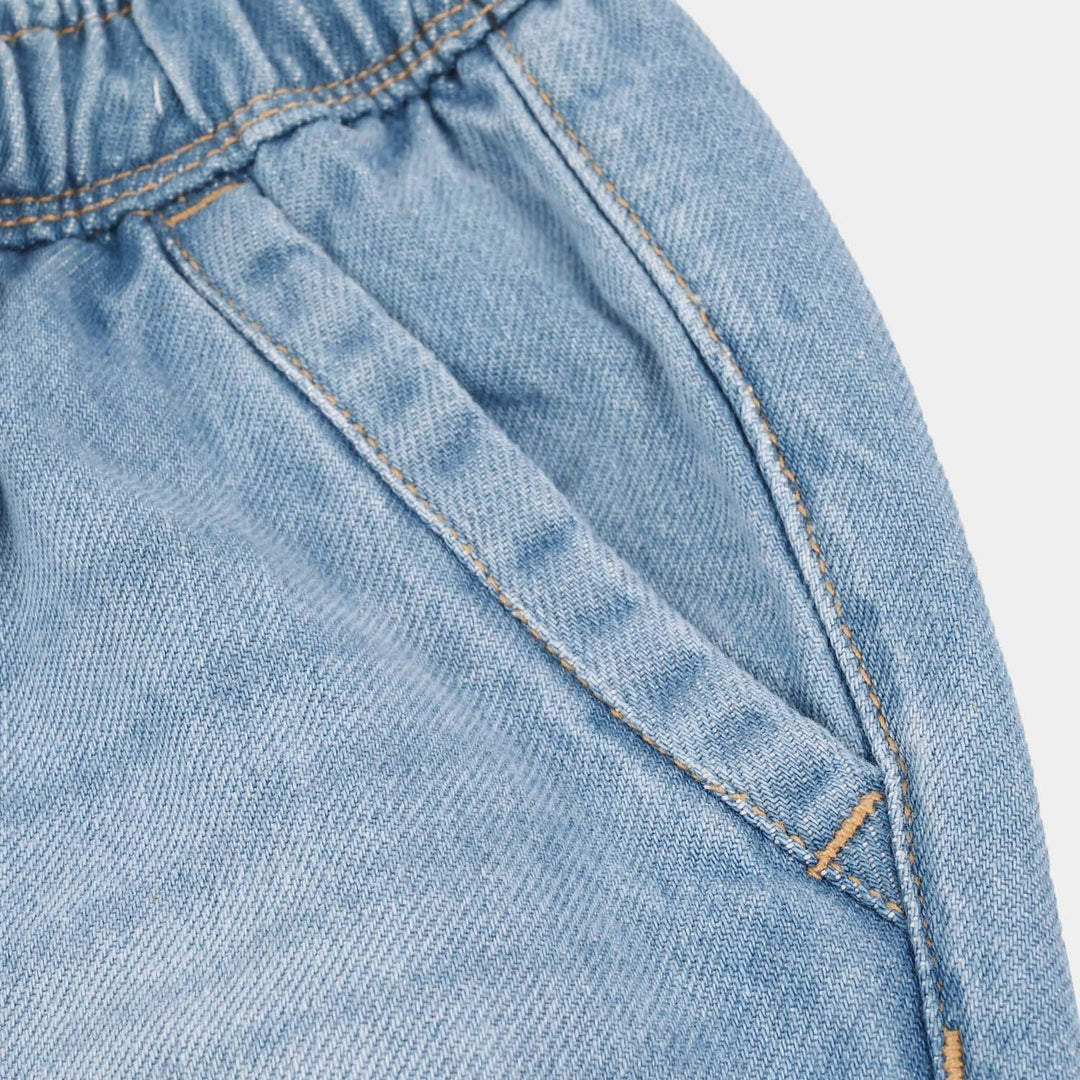 Boys Denim Stretch Pant Better In Our Own Way-LT.Blue