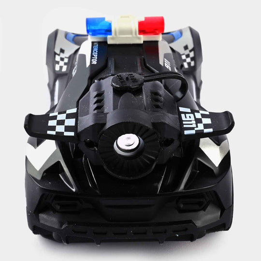 Remote Control 5 Function Police Car For Kids