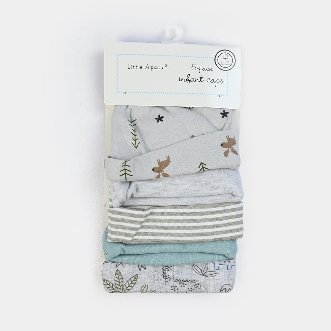 Infant Cap/Hat Set 5Pcs