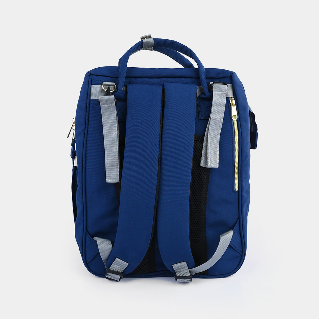 2-in-1 Foldable Diaper Backpack with Expandable Bassinet